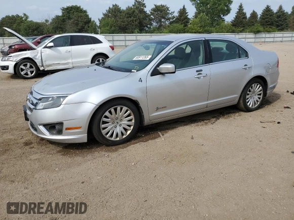 2011 Ford Fusion Hybrid with VIN 3FADP0L32BR129675, listed as a Copart auction lot 60911265 with 200,193 mi miles and Salvage title. Bid and sale history available at DreamBid. Image 1.