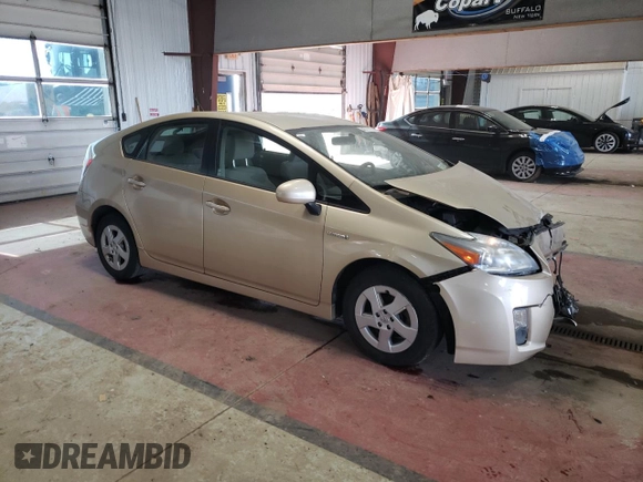 2010 Toyota Prius II with VIN JTDKN3DU9A1011714, listed as a Copart auction lot 48711175 with 171,170 mi miles and Salvage Title. Bid and sale history available at carsss.com. Image 4.