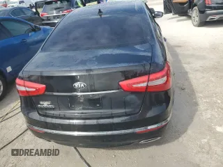 2015 Kia Cadenza Premium with VIN KNALN4D71F5181499, listed as a Copart auction lot 76159924 with 59,659 mi miles and Salvage Title. Bid and sale history available at carsss.com. Image 6.