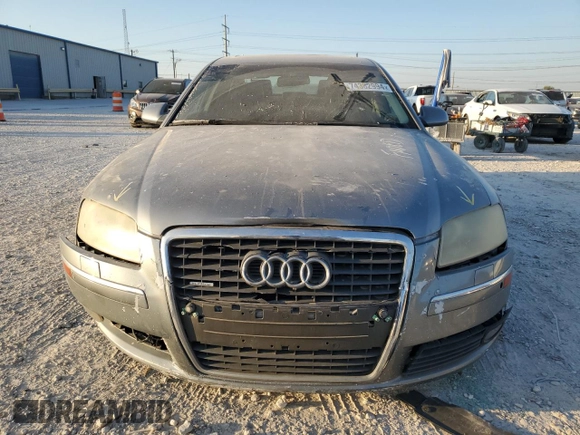 2006 Audi A8 4.2L with VIN WAUML44E26N021186, listed as a Copart auction lot 74382994 with Not provided miles and Salvage title. Bid and sale history available at DreamBid. Image 5.