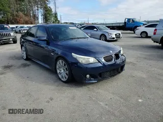 2008 BMW 5 Series 550i with VIN WBANW53538CT54207, listed as a Copart auction lot 85542194 with 153,319 mi miles and Salvage Title. Bid and sale history available at carsss.com. Image 10.