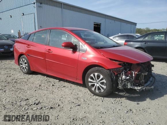 2021 Toyota Prius LE z VIN JTDKAMFP2M3182323, wystawiony jako Copart lot #54396715 z przebiegiem 68 525 mil mil oraz Szkoda całkowita • Salvage title. Historia ofert i sprzedaży dostępna na DreamBid. Obrazek 4.