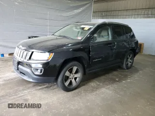 2017 Jeep Compass Latitude z VIN 1C4NJDEB3HD193799, wystawiony jako Copart lot #56701535 z przebiegiem Nie podano mil oraz Szkoda całkowita • Salvage title. Historia ofert i sprzedaży dostępna na DreamBid. Obrazek 1.
