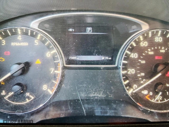 2019 Nissan Pathfinder SL with VIN 5N1DR2MN9KC645428, listed as a Copart auction lot 46375165 with 77,499 mi miles and Non Repairable. Bid and sale history available at carsss.com. Image 9.