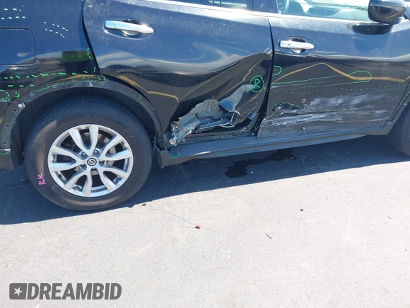 2017 Nissan Rogue SV with VIN KNMAT2MT9HP535147, listed as a IAAI auction lot 42601856 with 63,680 mi miles and . Bid and sale history available at DreamBid. Image 18.