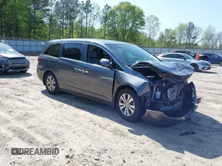 2015 Honda Odyssey EX-L with VIN 5FNRL5H66FB131223, listed as a IAAI auction lot 41998554 with 103,433 mi miles and . Bid and sale history available at DreamBid. Image 1.