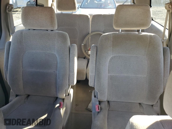 2005 Kia Sedona LX with VIN KNDUP132656738101, listed as a Copart auction lot 87332664 with 152,315 mi miles and Salvage Title. Bid and sale history available at carsss.com. Image 10.
