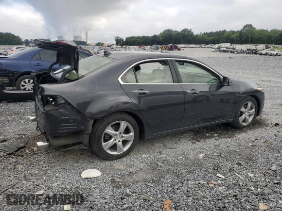 2013 Acura TSX Technology with VIN JH4CU2F62DC009391, listed as a Copart auction lot 62997505 with 134,844 mi miles and Salvage title. Bid and sale history available at DreamBid. Image 3.