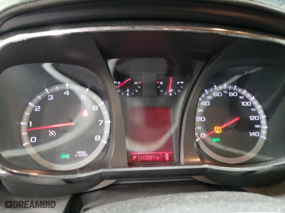 2016 GMC Terrain SLT with VIN 2GKFLPE39G6132371, listed as a Copart auction lot 48883985 with 112,067 mi miles and Salvage Title. Bid and sale history available at carsss.com. Image 9.