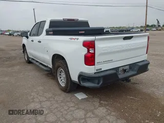 2020 Chevrolet Silverado 1500 Work Truck with VIN 1GCRYAEF5LZ167912, listed as a IAAI auction lot 42109246 with 156,588 mi miles and . Bid and sale history available at DreamBid. Image 3.