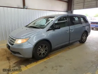 2013 Honda Odyssey EX with VIN 5FNRL5H46DB027682, listed as a Copart auction lot 52776025 with 144,937 mi miles and Clean Title. Bid and sale history available at carsss.com. Image 1.