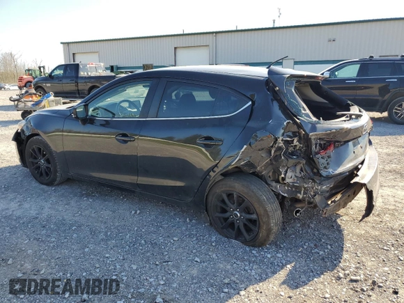 2017 Mazda 3 Touring with VIN 3MZBN1L78HM132387, listed as a Copart auction lot 56658705 with 123,507 mi miles and Salvage title. Bid and sale history available at DreamBid. Image 2.