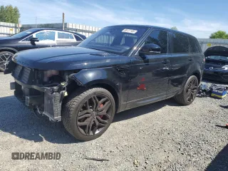 2017 Land Rover Range Rover Sport HSE Dynamic with VIN SALWV2FV2HA142083, listed as a Copart auction lot 58127185 with 61,678 mi miles and Salvage title. Bid and sale history available at DreamBid. Image 1.