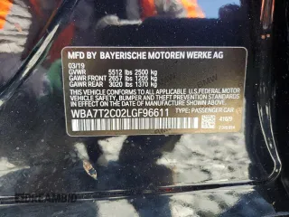 2020 BMW 7 Series 740i z VIN WBA7T2C02LGF96611, wystawiony jako Copart lot #61451935 z przebiegiem 61 185 mil mil oraz Szkoda całkowita • Salvage title. Historia ofert i sprzedaży dostępna na DreamBid. Obrazek 13.