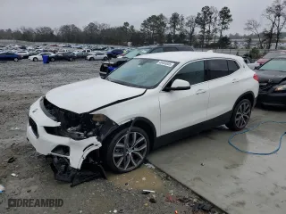 2018 BMW X2 sDrive28i with VIN WBXYJ3C38JEP76438, listed as a Copart auction lot 48483655 with NaN miles and Salvage Title. Bid and sale history available at carsss.com. Image 1.