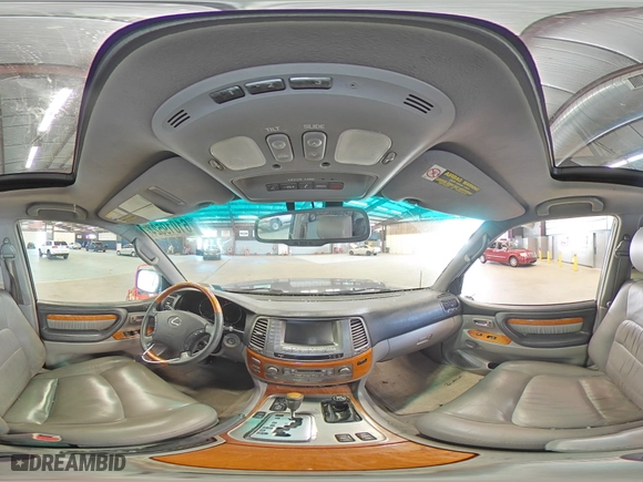 2006 Lexus LX 470 with VIN JTJHT00W964017117, listed as a Copart auction lot 61019524 with 207,767 mi miles and Salvage Title. Bid and sale history available at carsss.com. Image 13.