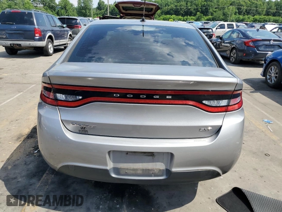 2015 Dodge Dart SXT with VIN 1C3CDFBB1FD131754, listed as a Copart auction lot 63529195 with 194,075 mi miles and Clean title. Bid and sale history available at DreamBid. Image 6.