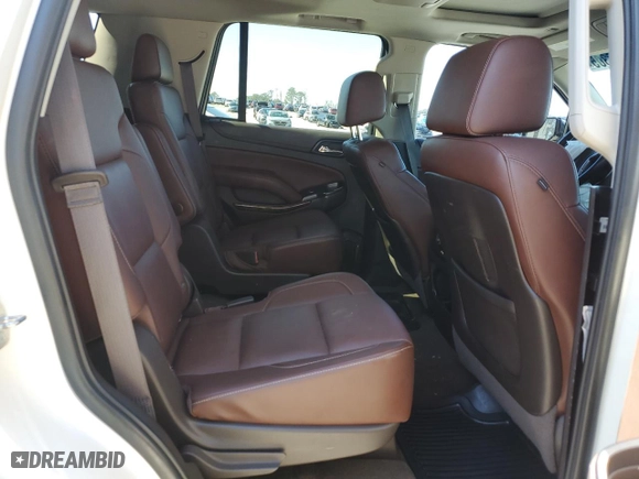 2015 Chevrolet Tahoe LTZ with VIN 1GNSCCKC5FR600193, listed as a Copart auction lot 44858305 with 136,259 mi miles and Salvage Title. Bid and sale history available at carsss.com. Image 11.