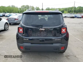 2019 Jeep Renegade Sport with VIN ZACNJBAB3KPK10147, listed as a Copart auction lot 54400995 with 46,079 mi miles and Salvage title. Bid and sale history available at DreamBid. Image 6.