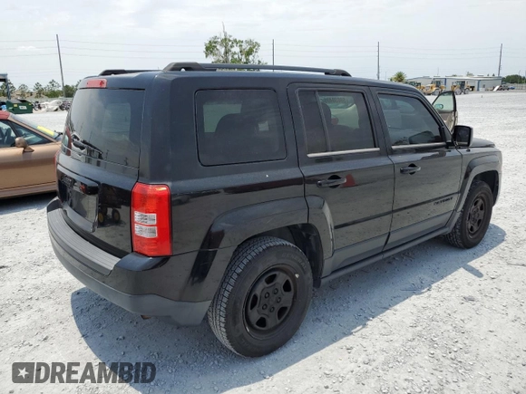 2014 Jeep Patriot Sport with VIN 1C4NJPBA6ED506191, listed as a Copart auction lot 58038405 with 182,191 mi miles and Clean title. Bid and sale history available at DreamBid. Image 3.