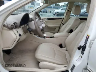 2007 Mercedes-Benz C with VIN WDBRF87J67F844780, listed as a Copart auction lot 49582225 with Not Provided miles and Salvage Title. Bid and sale history available at DreamBid. Image 7.