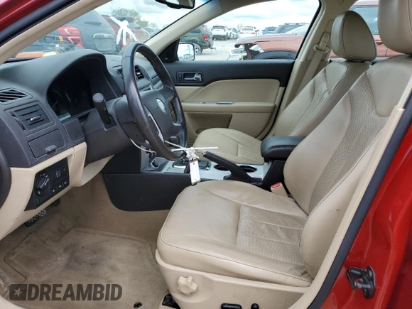 2010 Mercury Milan Premier with VIN 3MEHM0JG4AR608302, listed as a Copart auction lot 54854115 with 60,354 mi miles and Clean Title. Bid and sale history available at carsss.com. Image 7.
