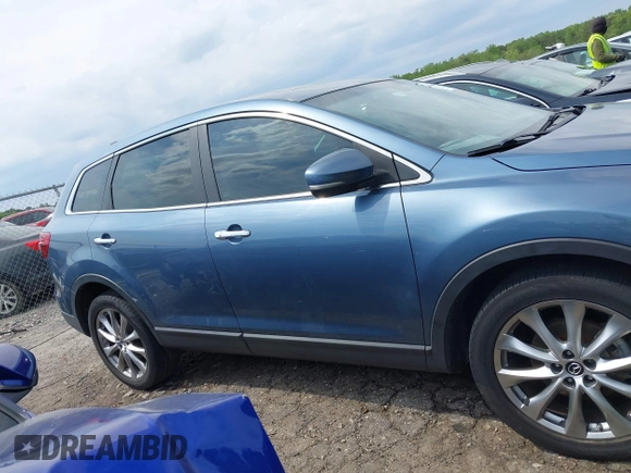 2014 Mazda CX-9 Grand Touring with VIN JM3TB2DA7E0427423, listed as a IAAI auction lot 42006817 with 95,248 mi miles and . Bid and sale history available at DreamBid. Image 14.