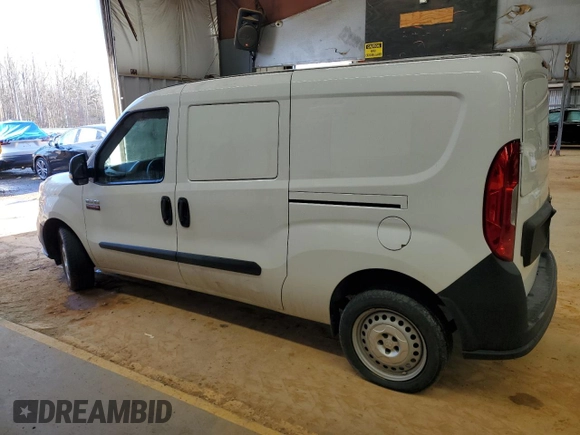 2015 Ram ProMaster City Cargo Tradesman with VIN ZFBERFAT6F6199085, listed as a Copart auction lot 42783045 with 146,045 mi miles and Salvage Title. Bid and sale history available at carsss.com. Image 2.