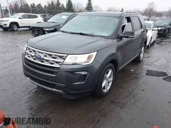 2018 Ford Explorer XLT with VIN 1FM5K7DH9JGC25899, listed as a IAAI auction lot 41661895 with 59,397 mi miles and . Bid and sale history available at DreamBid. Image 17.
