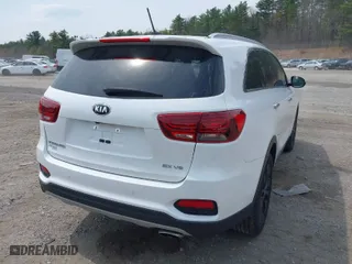 2020 Kia Sorento EX V6 with VIN 5XYPHDA5XLG696406, listed as a IAAI auction lot 41692137 with 76,812 mi miles. Bid and sale history available at carsss.com. Image 4.