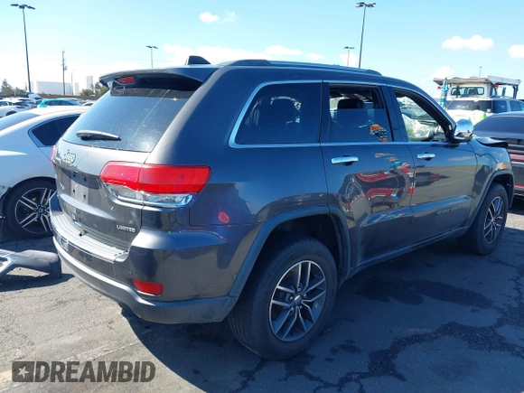 2017 Jeep Grand Cherokee Limited with VIN 1C4RJFBG7HC733612, listed as a IAAI auction lot 41739649 with 89,957 mi miles. Bid and sale history available at carsss.com. Image 4.