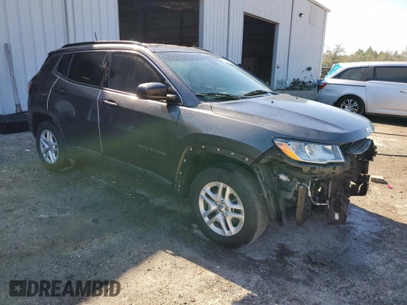 2019 Jeep Compass Sport с VIN 3C4NJCAB9KT636992, выставлен на аукционе Copart как лот 44546695 с пробегом 95 271 миль миль и Списание • Salvage title. История ставок и продаж доступна на DreamBid. Изображение 4.