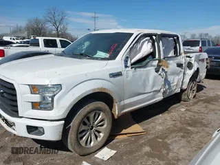 2017 Ford F-150 XL with VIN 1FTEW1EF6HKE43891, listed as a IAAI auction lot 41662152 with 75,950 mi miles. Bid and sale history available at carsss.com. Image 14.