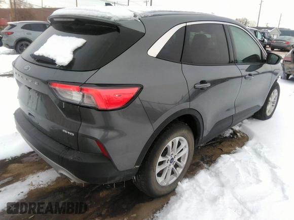 2022 Ford Escape SE with VIN 1FMCU9G61NUB97448, listed as a IAAI auction lot 41567257 with 50,485 mi miles. Bid and sale history available at carsss.com. Image 4.