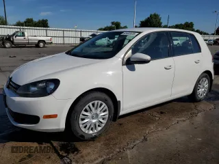 2010 Volkswagen Golf with VIN WVWDA7AJ2AW384764, listed as a Copart auction lot 63480635 with 144,614 mi miles and Salvage title. Bid and sale history available at DreamBid. Image 1.