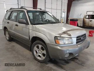 2003 Subaru Forester XS z VIN JF1SG65673G745236, wystawiony jako IAAI lot #42535470 z przebiegiem 242 994 mil mil oraz . Historia ofert i sprzedaży dostępna na DreamBid. Obrazek 1.