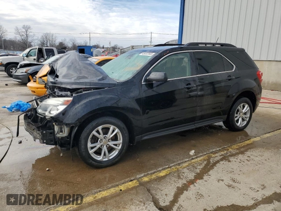 2017 Chevrolet Equinox LT with VIN 2GNFLFEK8H6123781, listed as a Copart auction lot 45032565 with 162,120 mi miles and Non Repairable. Bid and sale history available at DreamBid. Image 1.