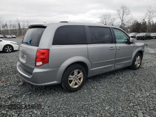 2017 Dodge Grand Caravan Crew Plus with VIN 2C4RDGDG9HR717770, listed as a Copart auction lot 41867825 with 344,420 mi miles and Salvage Title. Bid and sale history available at DreamBid. Image 3.