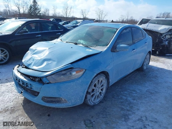 2013 Dodge Dart Limited with VIN 1C3CDFCH9DD269011, listed as a IAAI auction lot 41379888 with 90,022 mi miles. Bid and sale history available at carsss.com. Image 2.