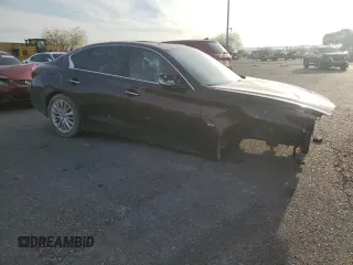 2019 Infiniti Q50 3.0t LUXE with VIN JN1EV7APXKM516120, listed as a Copart auction lot 45885915 with 40,057 mi miles and Salvage Title. Bid and sale history available at carsss.com. Image 4.