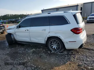2017 Mercedes-Benz GLS 63 AMG z VIN 4JGDF7FE6HA851880, wystawiony jako Copart lot #54667095 z przebiegiem 78 661 mil mil oraz Szkoda całkowita • Salvage title. Historia ofert i sprzedaży dostępna na DreamBid. Obrazek 2.