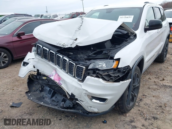 2018 Jeep Grand Cherokee Laredo E with VIN 1C4RJEAG7JC322888, listed as a IAAI auction lot 41756833 with 129,988 mi miles and . Bid and sale history available at DreamBid. Image 6.
