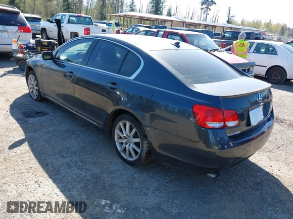 2007 Lexus GS 350 with VIN JTHCE96S670009161, listed as a IAAI auction lot 42035904 with Not Provided miles. Bid and sale history available at carsss.com. Image 3.