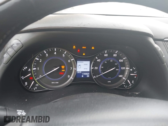 2012 Infiniti QX56 8-passenger with VIN JN8AZ2ND1C9715021, listed as a IAAI auction lot 41893659 with 170,969 mi miles and . Bid and sale history available at DreamBid. Image 7.