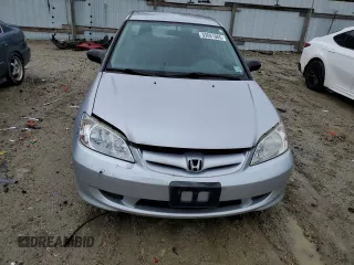 2005 Honda Civic VP with VIN 1HGES16355L008304, listed as a Copart auction lot 53081065 with 37,176 mi miles and Salvage Title. Bid and sale history available at DreamBid. Image 5.