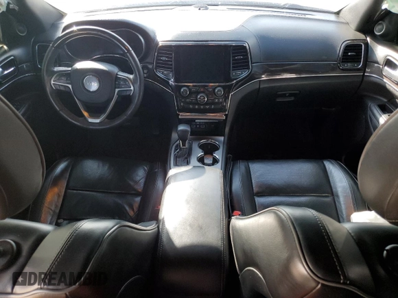 2019 Jeep Grand Cherokee Overland with VIN 1C4RJECG2KC533320, listed as a Copart auction lot 79415254 with 110,010 mi miles and Salvage Title. Bid and sale history available at carsss.com. Image 8.