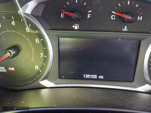 2018 Chevrolet Equinox LT with VIN 2GNAXSEV1J6206766, listed as a IAAI auction lot 41875776 with 135,105 mi miles. Bid and sale history available at carsss.com. Image 7.