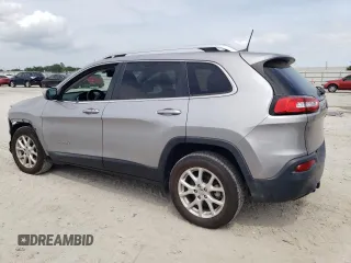 2018 Jeep Cherokee Latitude Plus with VIN 1C4PJLLB1JD531485, listed as a Copart auction lot 53852045 with 114,888 mi miles and Salvage title. Bid and sale history available at DreamBid. Image 2.