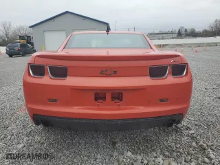 2010 Chevrolet Camaro 2LT with VIN 2G1FC1EV5A9182211, listed as a Copart auction lot 51254795 with 91,316 mi miles and Salvage Title. Bid and sale history available at carsss.com. Image 6.