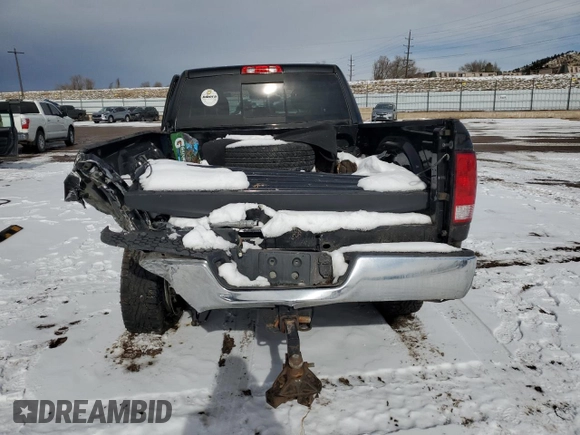 2018 Ram 2500 Big Horn with VIN 3C6UR5DL2JG209589, listed as a Copart auction lot 41990485 with 84,440 mi miles and Salvage Title. Bid and sale history available at carsss.com. Image 6.